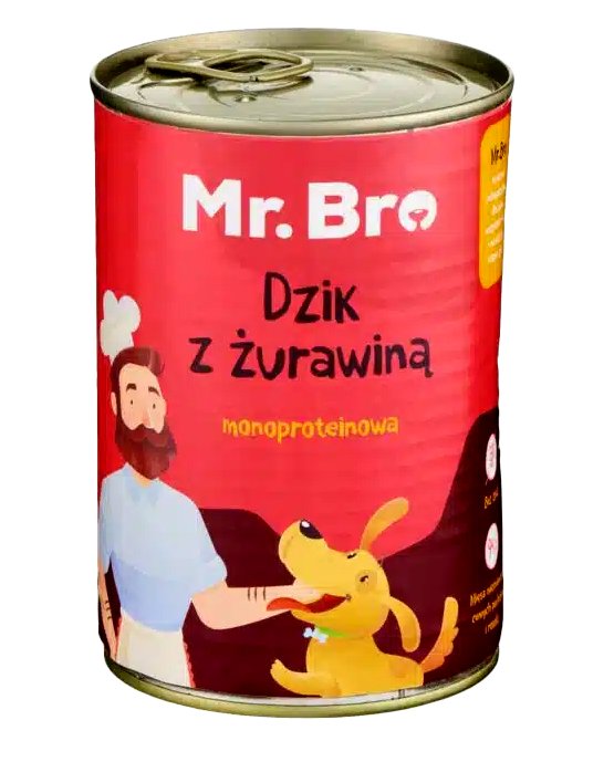 Mr. Bro Monoprotein dzik 400 g