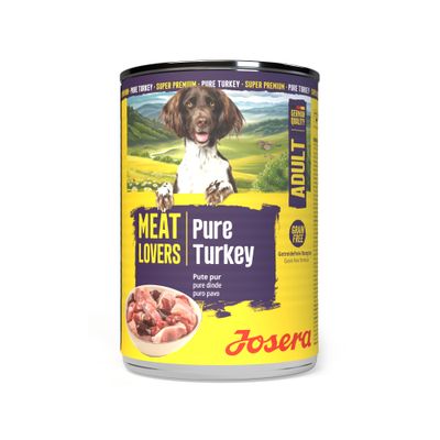Josera Meat Lovers Pure indyk adult 400 g × 6