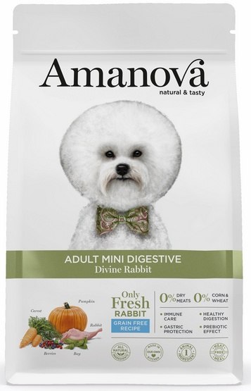 Amanova Digestive królik adult małe rasy 7 kg