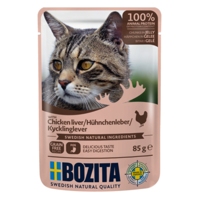 Bozita wątróbka z kurczaka w galaretce adult 85 g