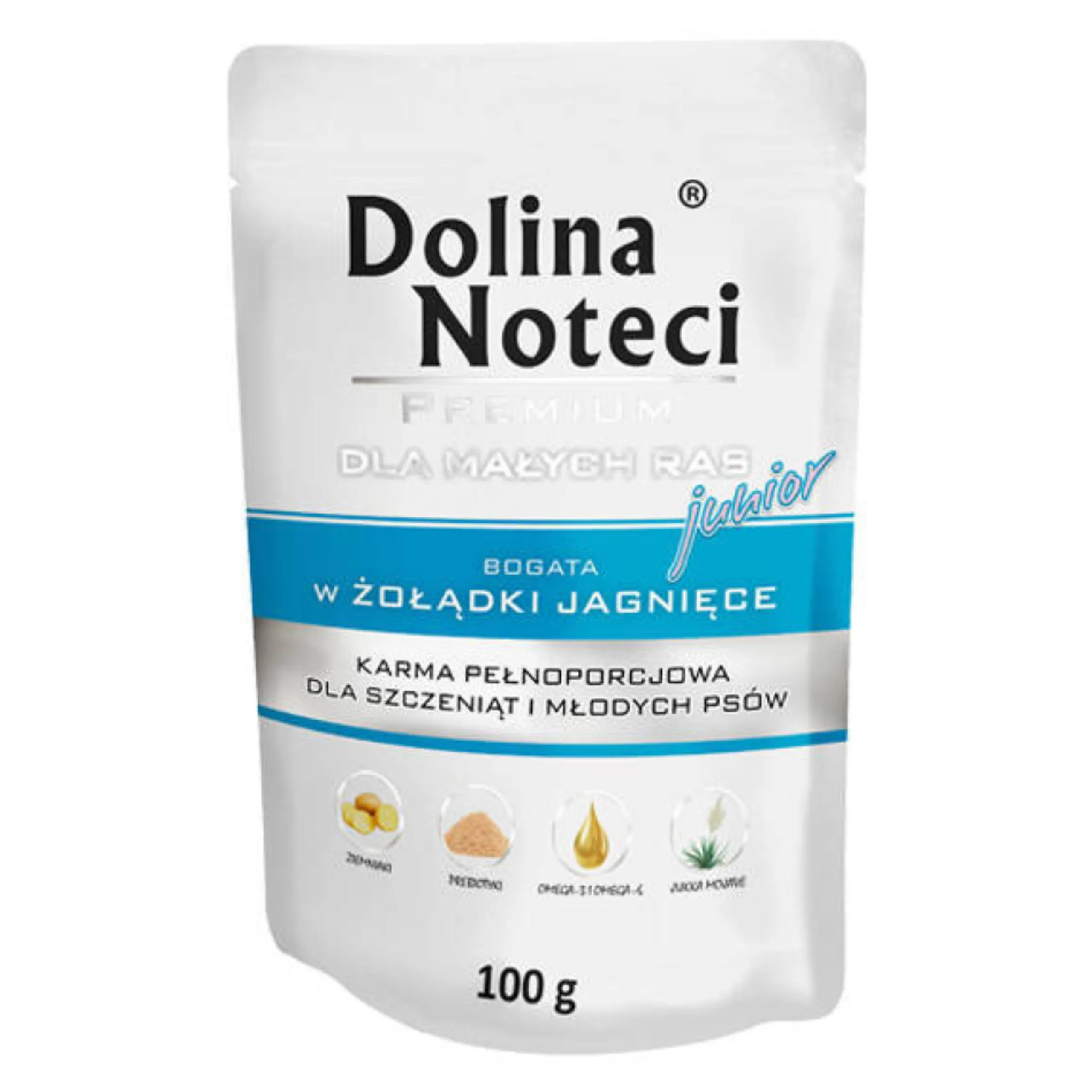 Dolina Noteci Junior jagnięcina junior małe rasy 100 g