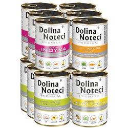 Dolina Noteci Premium mix smaków z drobiem 400 g × 12