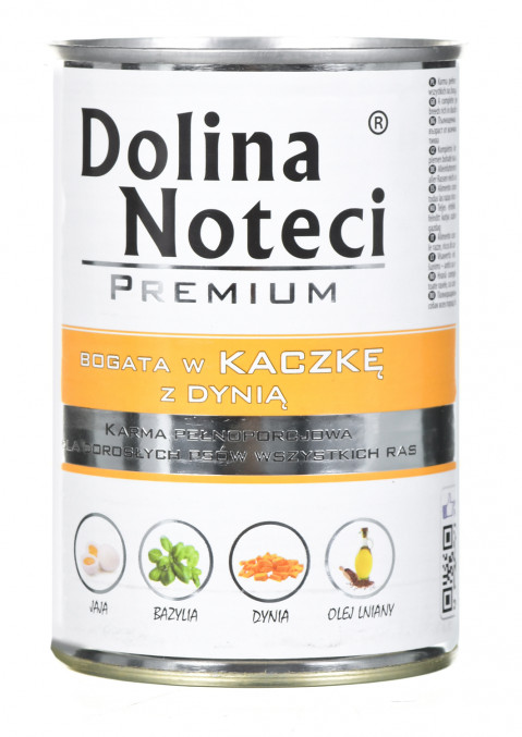 Dolina Noteci Premium kaczka z dynią adult 400 g