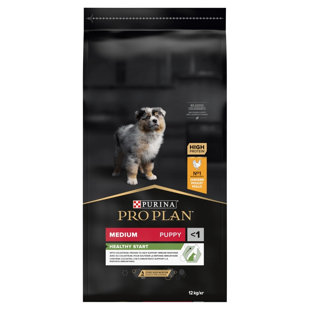 Purina Pro Plan kurczak puppy średnie rasy 12 kg