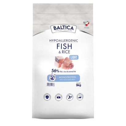 Baltica Nutraceutic ryba adult małe rasy 9 kg