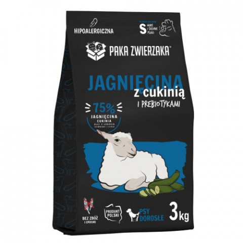 Paka Zwierzaka Seventh Heaven jagnięcina adult małe rasy 3 kg