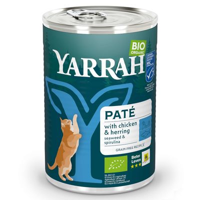 Yarrah Bio ryby pasztet adult 400 g × 6