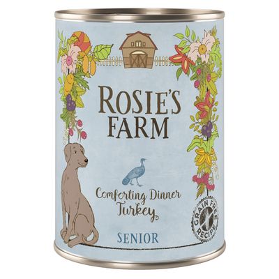 Rosie's Farm indyk senior 400 g × 6