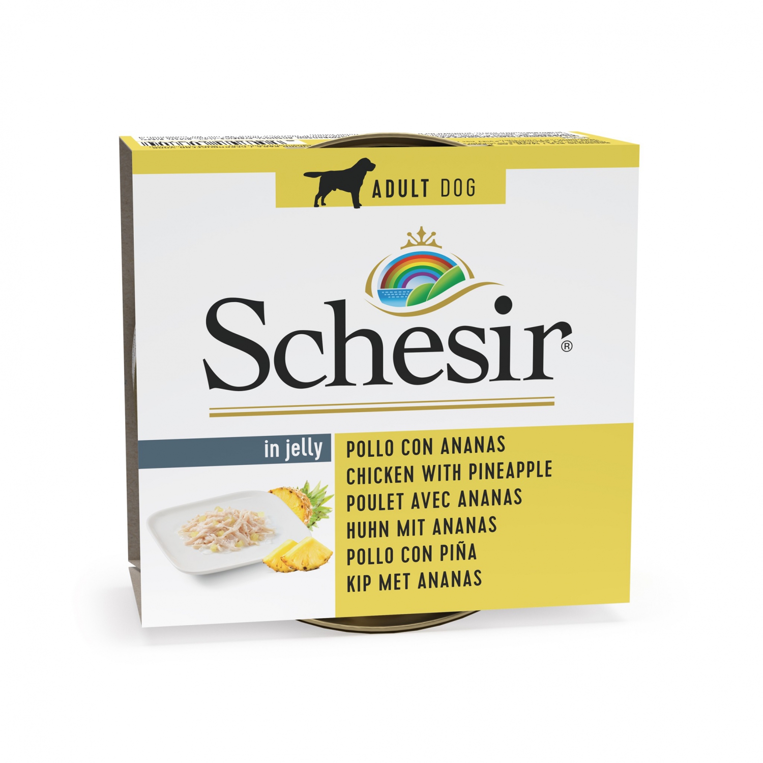 Schesir kurczak z ananasem w galaretce 150 g