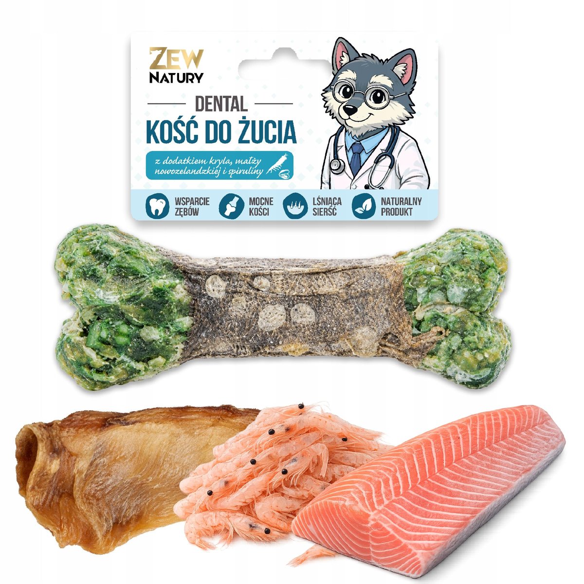 Zew Natury kryl, małże adult 55 g