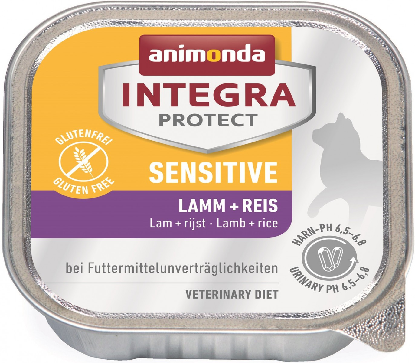 Animonda Integra Protect Sensitive jagnięcina z ryżem pasztet adult 100 g