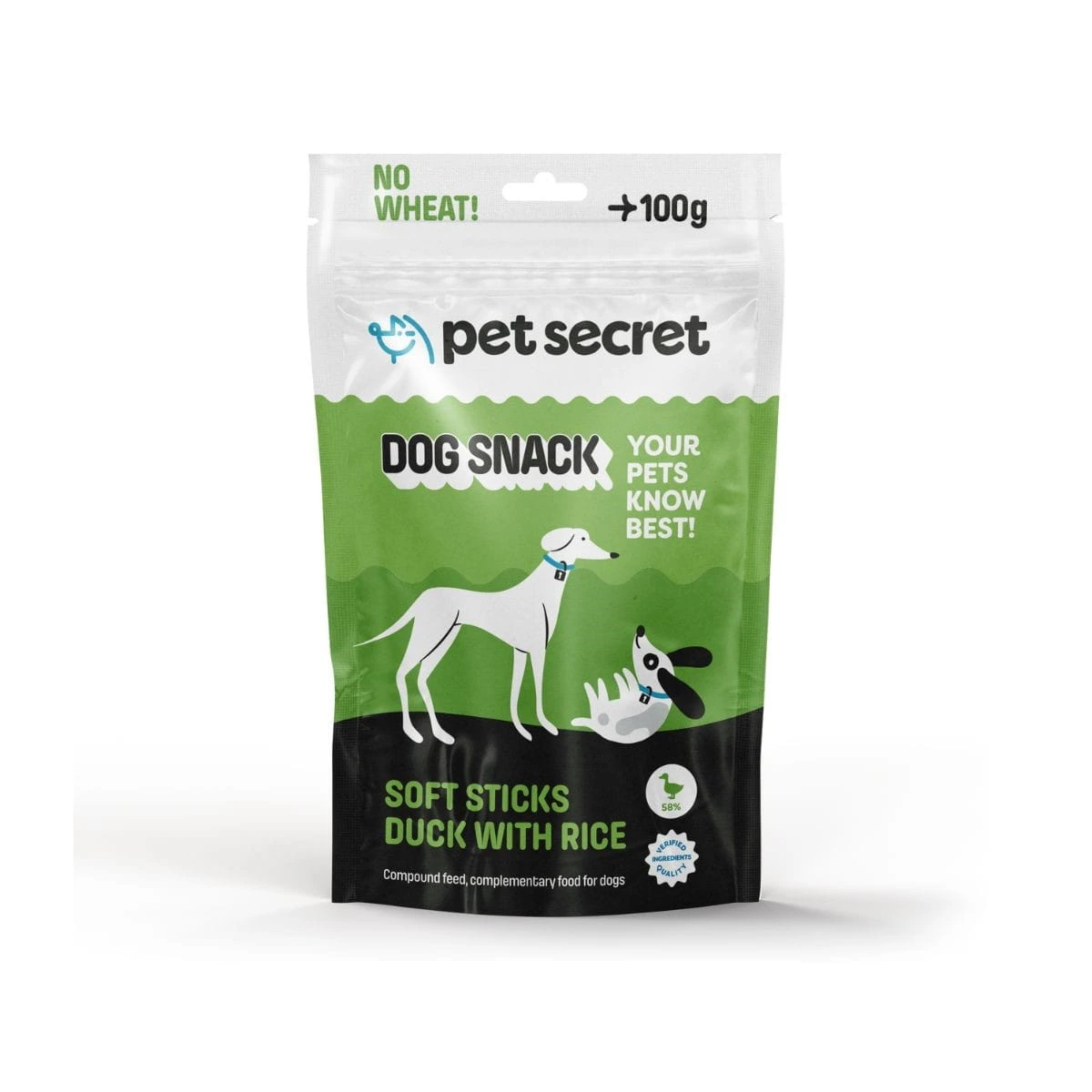 Pet Secret Kabanosy z kaczką i ryżem 100 g