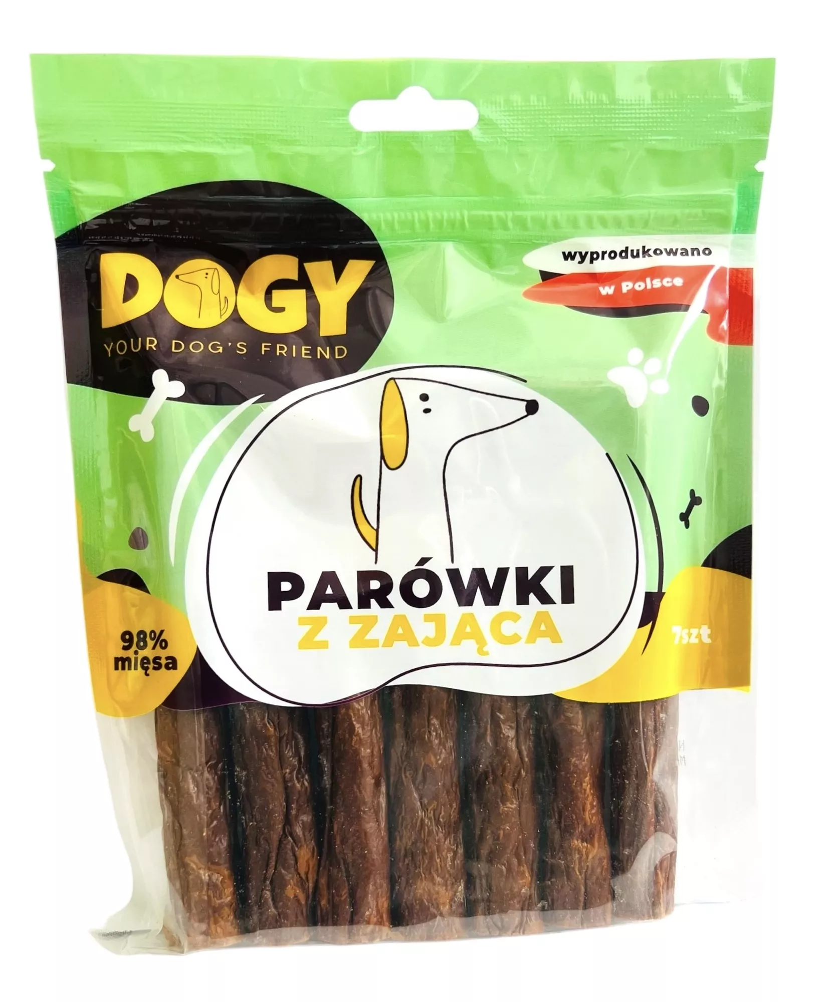 Dogy zając 24 g × 7