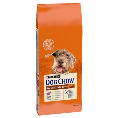 Purina Dog Chow jagnięcina senior 14 kg × 2