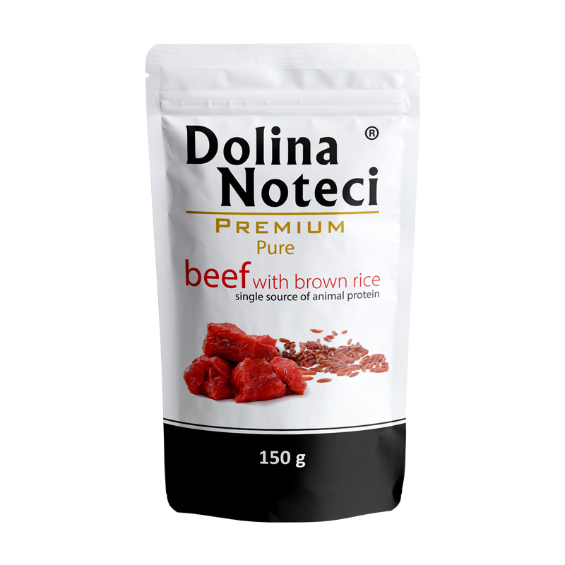 Dolina Noteci Premium Pure wołowina z ryżem adult 150 g