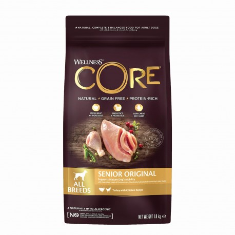 Wellness CORE Original indyk, kurczak senior 1,8 kg
