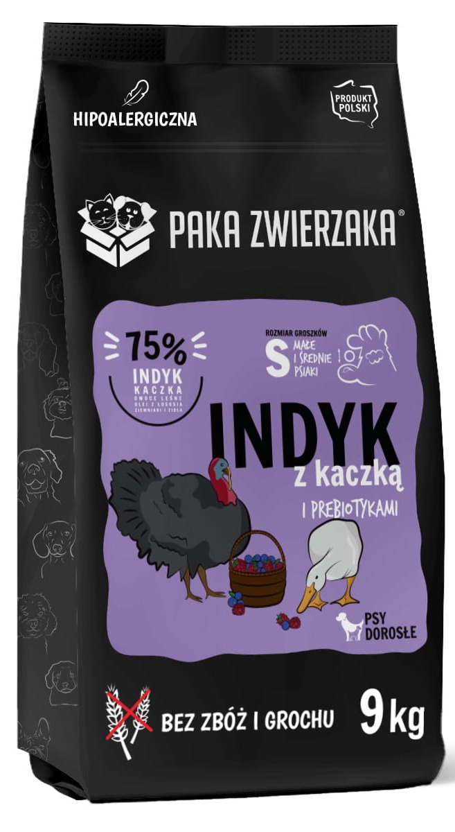 Paka Zwierzaka Seventh Heaven indyk, kaczka małe rasy 9 kg