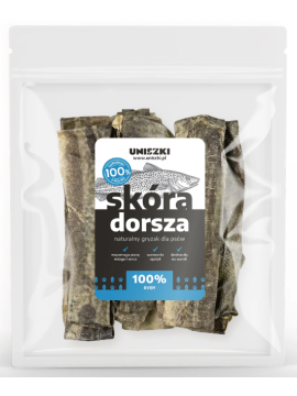 Uniszki skóra z dorsza 100 g