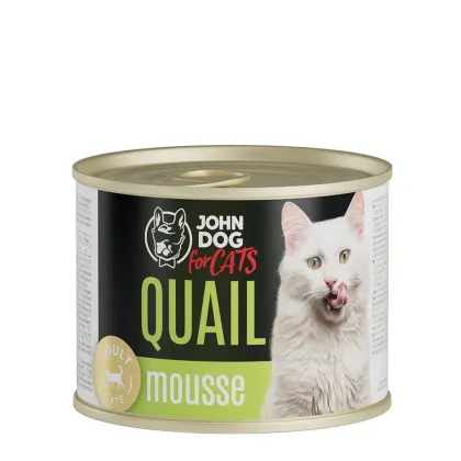 John Dog For Cats przepiórka pasztet adult 200 g