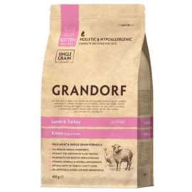 Grandorf indyk, jagnięcina kitten 400 g