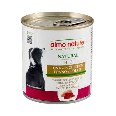 Almo Nature HFC kurczak, tuńczyk adult 290 g × 12