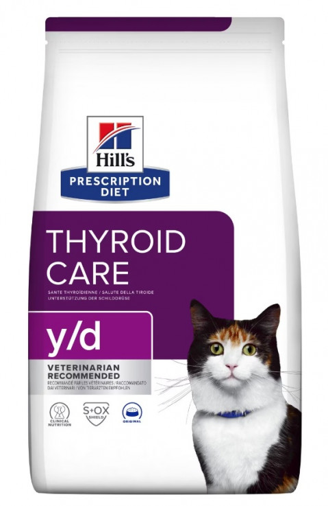 Hill's Prescription Diet y/d Thyroid Care drób 3 kg