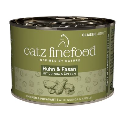 Catz Finefood Classic bażant, kurczak adult 200 g × 6