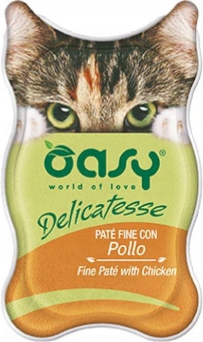 Oasy Delicatesse kurczak pasztet adult 85 g
