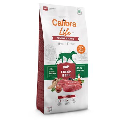 Calibra Dog Life wołowina senior duże rasy 12 kg