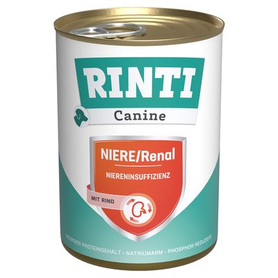 Rinti Canine Niere/Renal wołowina adult 400 g × 24