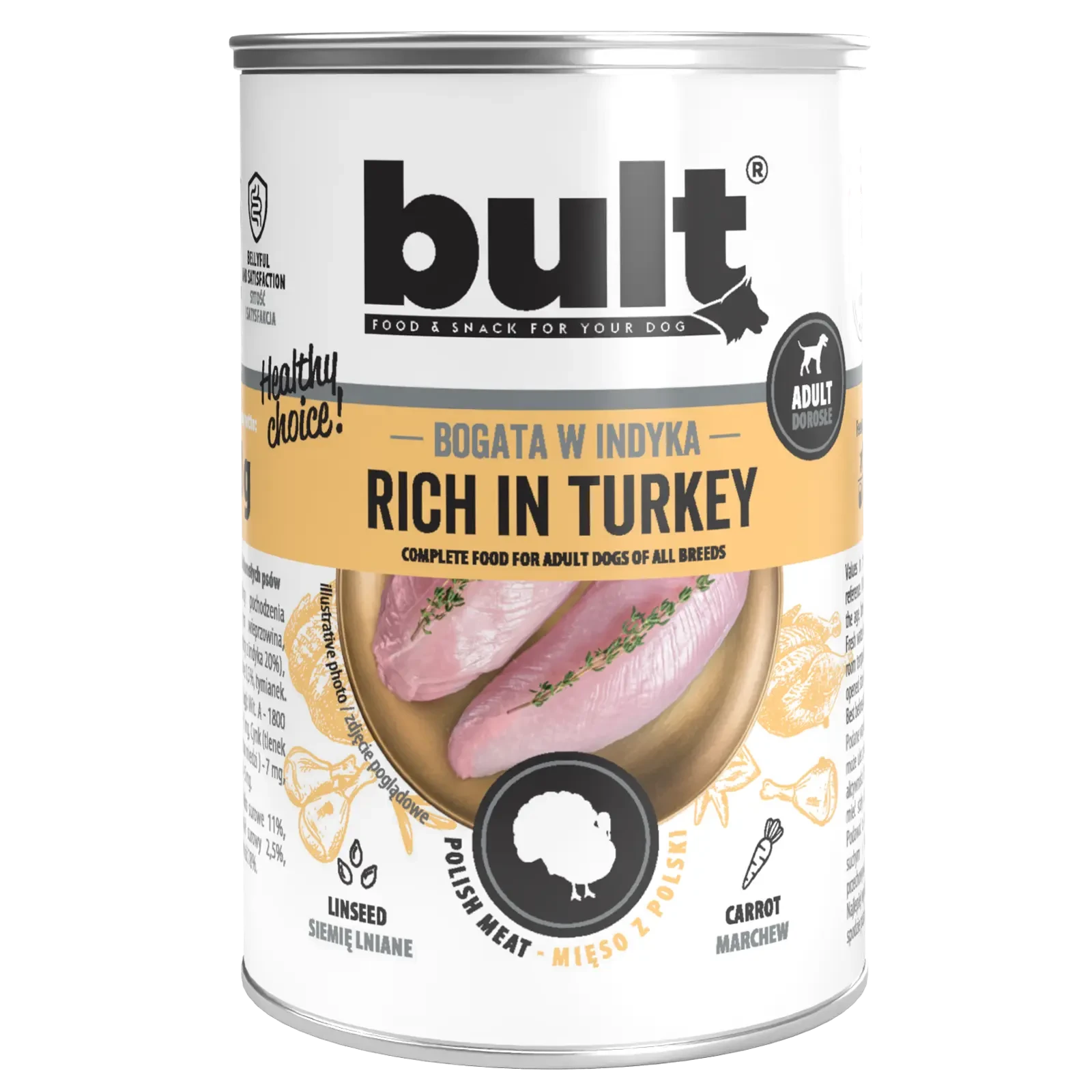 Bult Mielonka indyk adult 400 g