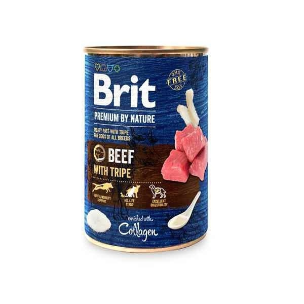 Brit Premium by Nature wołowina, żwacz adult 400 g