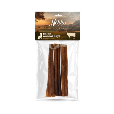 Nekko Natural Snack wołowina 23 g × 3