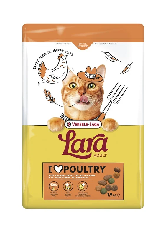 Versele-Laga Lara indyk, kurczak adult 1,9 kg