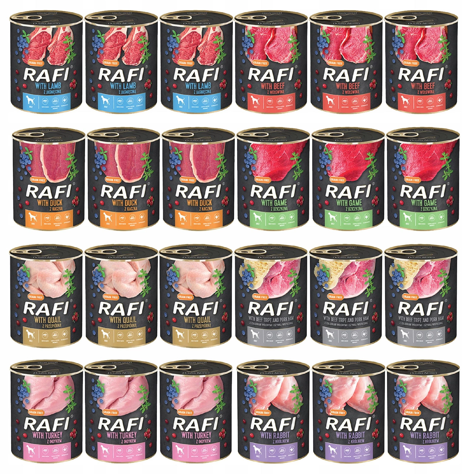 Rafi 800 g × 24