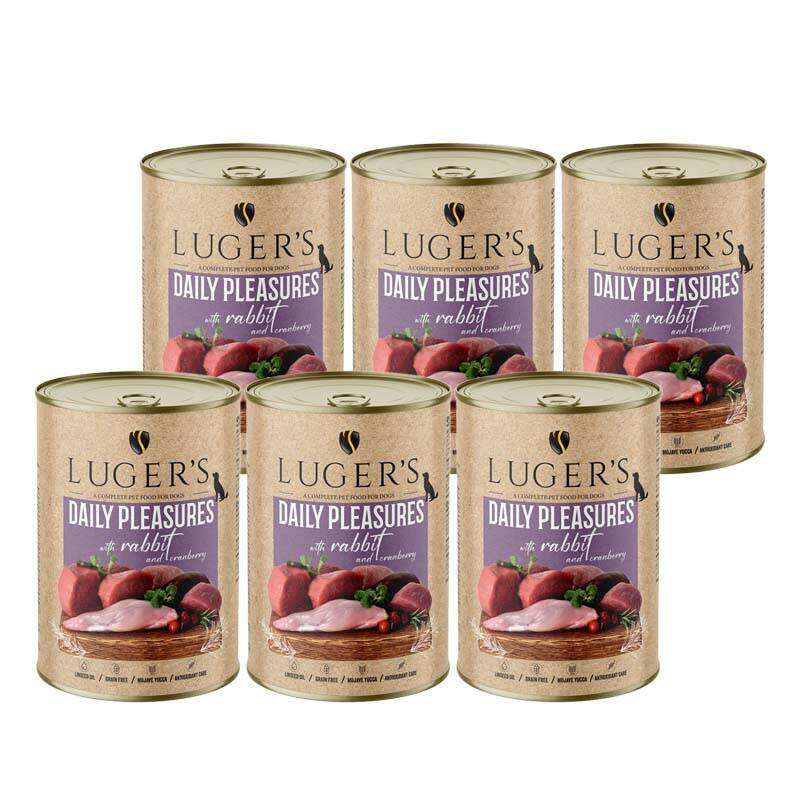 Luger's Daily Pleasures królik 400 g × 6