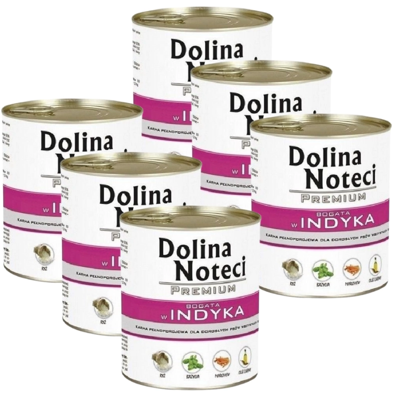 Dolina Noteci Premium indyk 800 g × 6