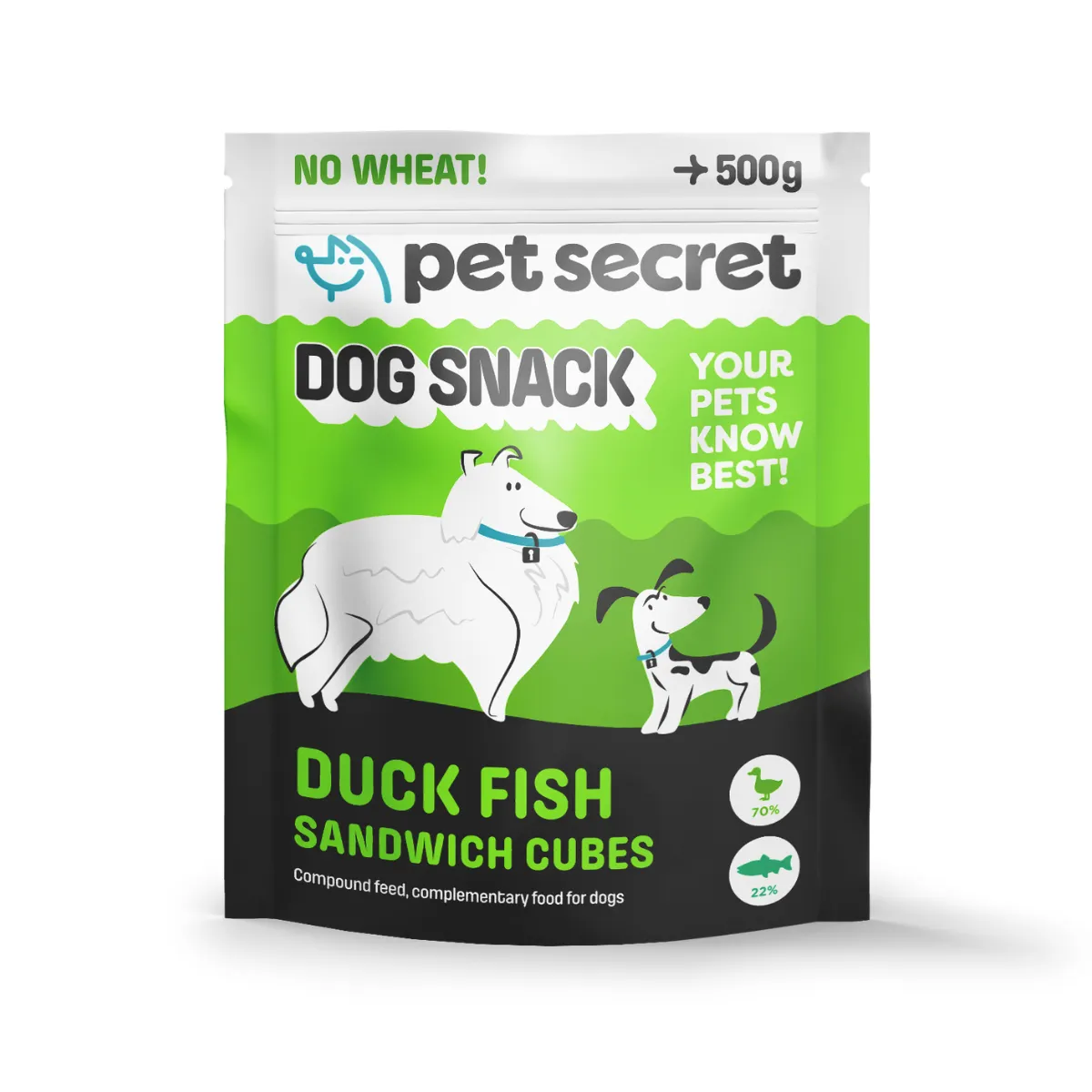 Pet Secret kaczka, ryba 500 g