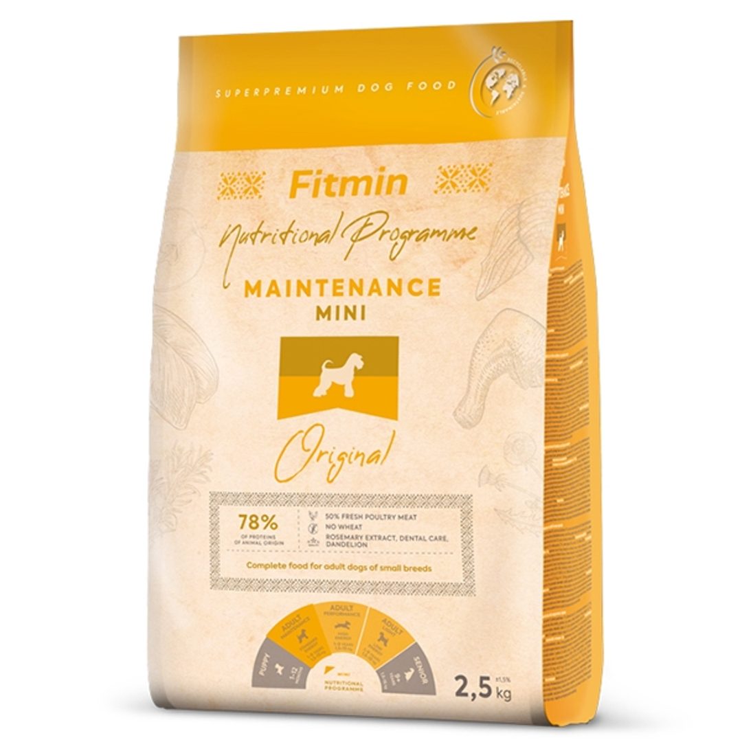 Fitmin Dog Mini Maintenance kurczak adult małe rasy 2,5 kg