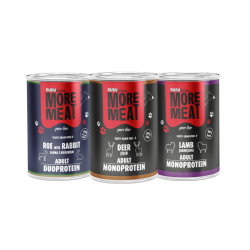 Buba More Meat jagnięcina, jeleń, królik, sarna 400 g × 12