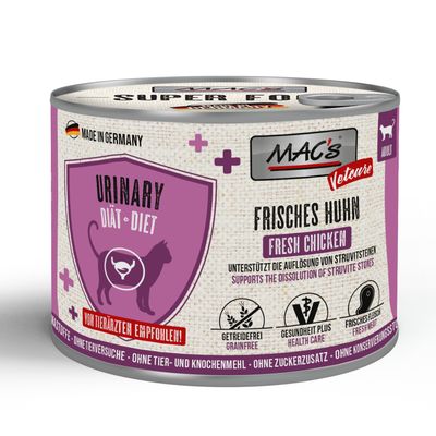 MAC's Vetcare Urinary kurczak adult 200 g × 6