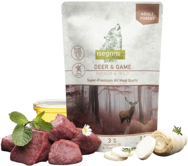 Isegrim Forest dziczyzna, jeleń adult 410 g