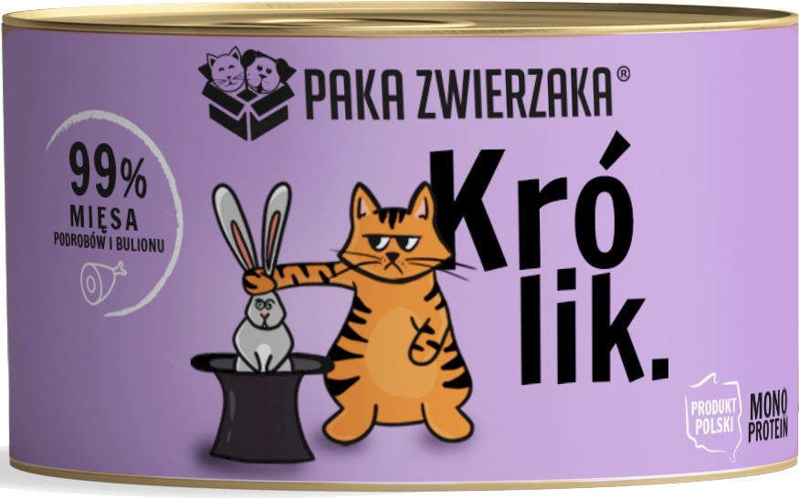 Paka Zwierzaka królik 200 g