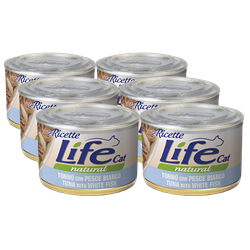 Life Cat Le Ricette ryby, tuńczyk 150 g × 6