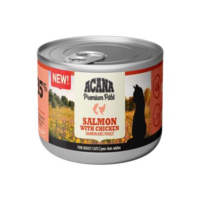 Acana Premium Paté kurczak, łosoś pasztet adult 85 g × 8