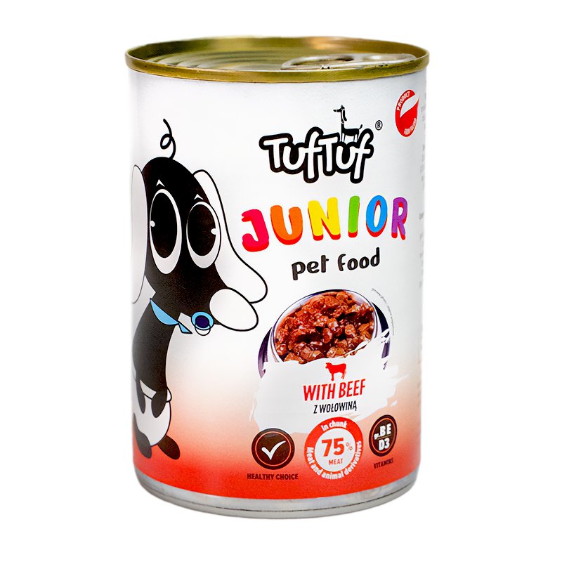 Tuf Tuf wołowina junior 415 g