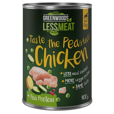 Greenwoods Less Meat kurczak 400 g × 6