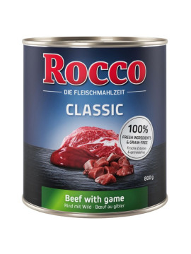 Rocco Classic wołowina, dziczyzna adult 800 g