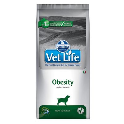 Farmina Vet Life Obesity 12 kg × 2