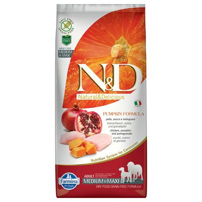 Farmina N&D Pumpkin kurczak adult średnie rasy, duże rasy 12 kg × 2